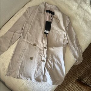 Jenni Kayne Jones Blazer Tan 4 *NWT*